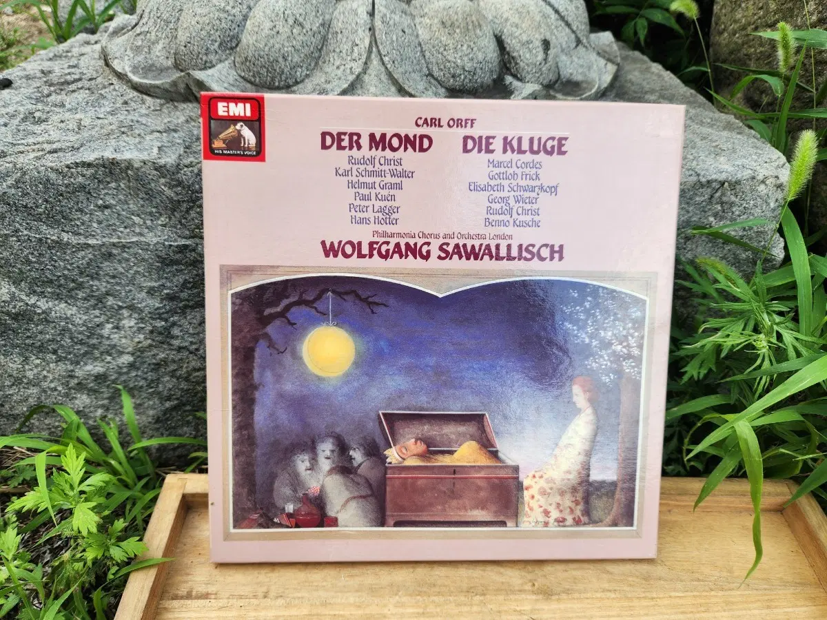 수입LP/볼프강 자발리슈 지휘. 칼 오르프의 오페라 '달(Der Mond
