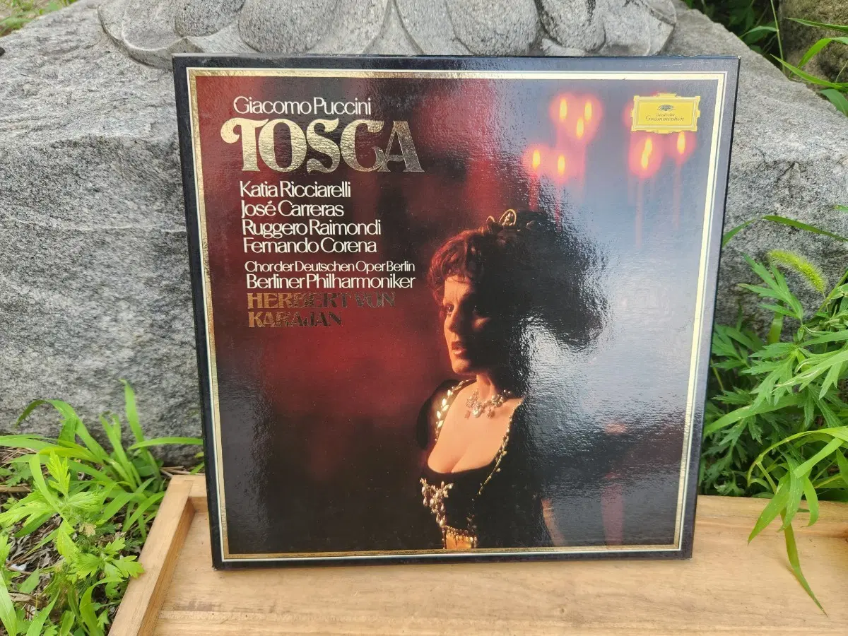 수입LP/헤르베르트 폰 카라얀.자코모 푸치니의 오페라 '토스카2LP