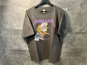Metallica 티셔츠 밴드T XXL 데미지 가공 빈티지풍