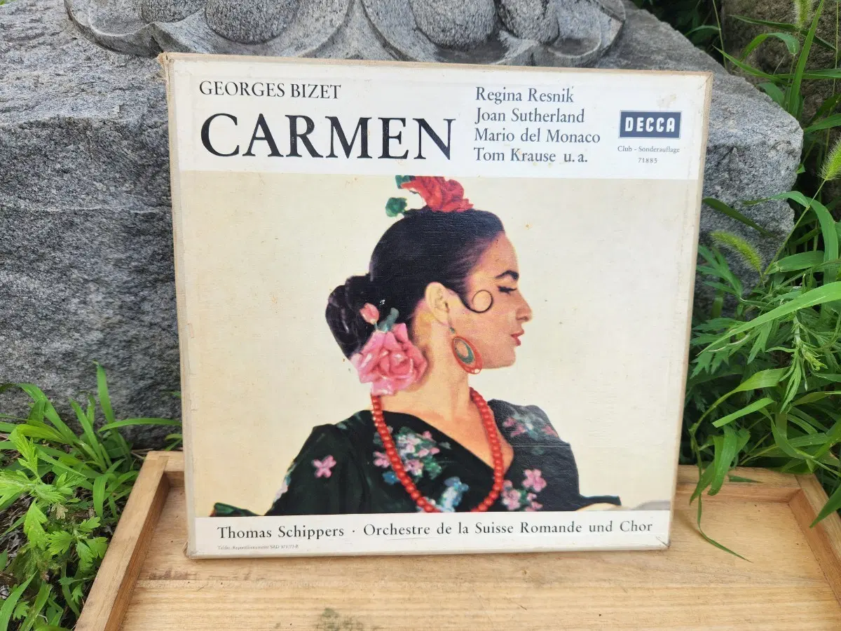 수입LP/토마스 시퍼스.지휘.조르주 비제의 오페라 카르멘 3LP