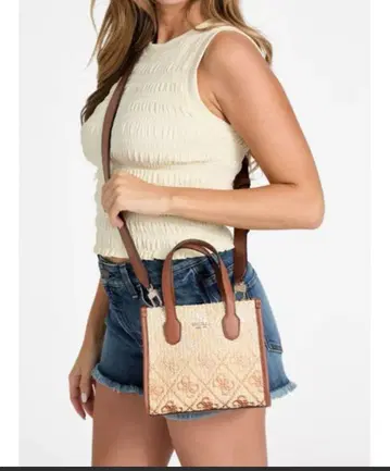 Guess SILVANA 2 Compartment 미니 토트백