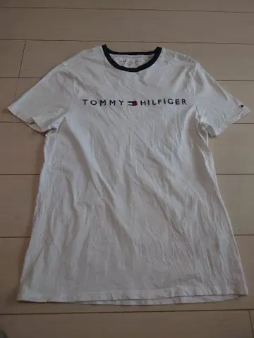 TOMMY HILFIGER 가슴 로고 T셔츠 WH