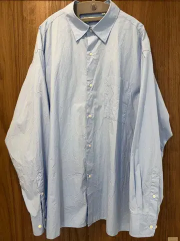 UNIQLO :C 긴팔 셔츠 라이트 블루 XL