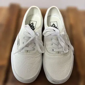 VANS 스니커즈 화이트 가죽