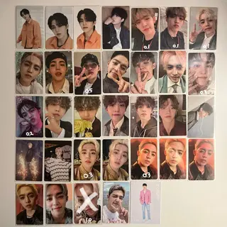 세븐틴 포카 대량개별판매양도. 원우제외 전멤버