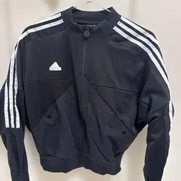 adidas 여성용 저지 자켓 블랙