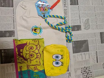 Mos Burger x SpongeBob 굿즈 세트