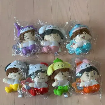 나니와단시 산리오 마스코트 7종 세트