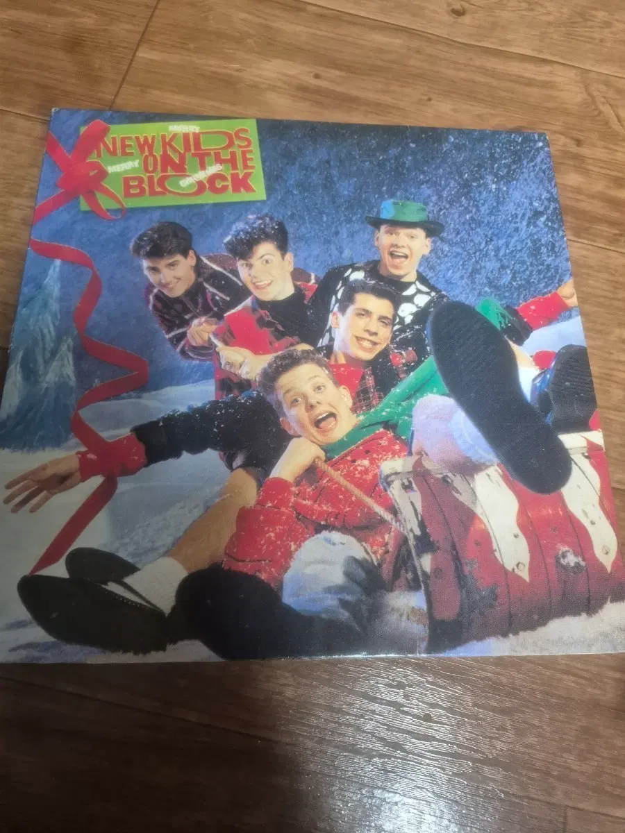 뉴키즈온더블럭 크리스마스 lp