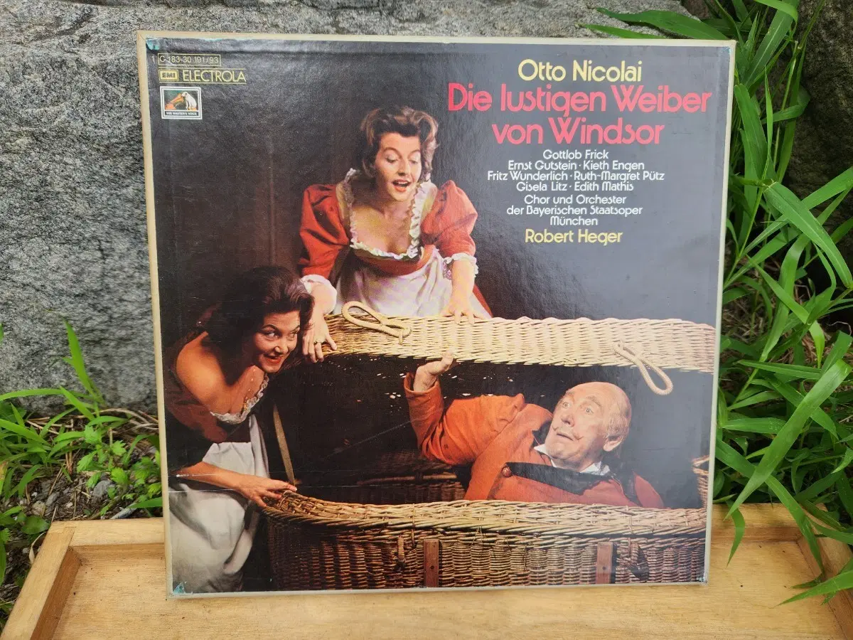 수입LP/오토 니콜라이(Otto Nicolai)의 오페라 '윈저의 유쾌한