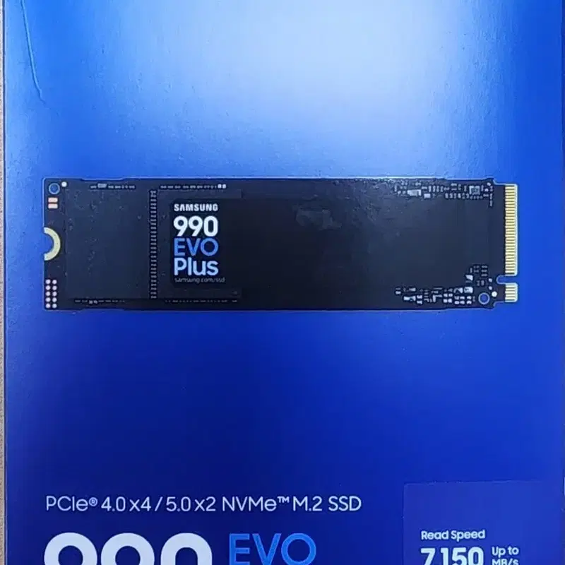 새제품 삼성 990 EVO Plus NVMe M.2 SSD 1TB