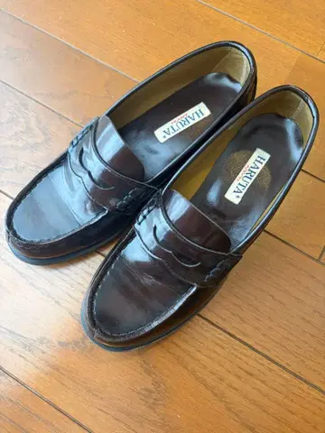 HARUTA 로퍼 25 EEE 다크 브라운