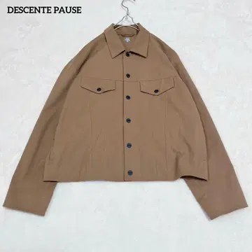 컨디션 최상 DESCENTE PAUSE 3rd 블루종 와이드 실루엣 단종