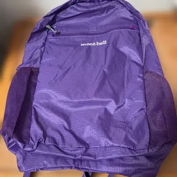 mont-bell 백팩 퍼플 경량 20L