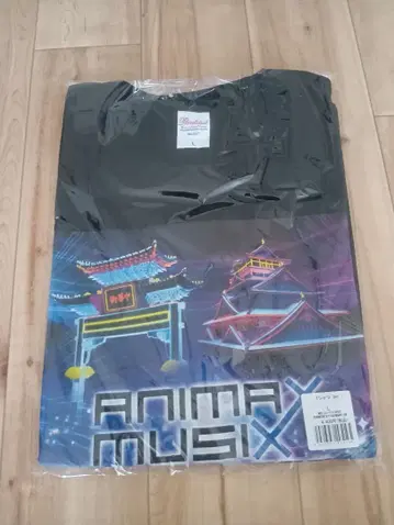 ANIMAX MUSIX 2025 티셔츠 L 사이즈 블랙