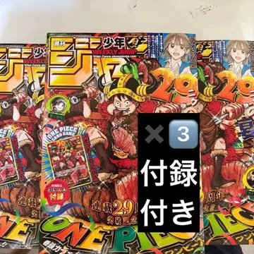 주간 소년 점프 33호 ONE PIECE 부록 카드 포함