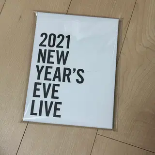 방탄소년단 2021 new year's eve live 엽서 카드