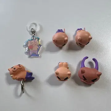 짱구는 못말려(크레용 신짱) 부리부리몬 가챠가챠 묶음 판매 6개