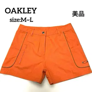 OAKLEY 여성용 골프 숏팬츠 오렌지 컬러 M~L 새상품급