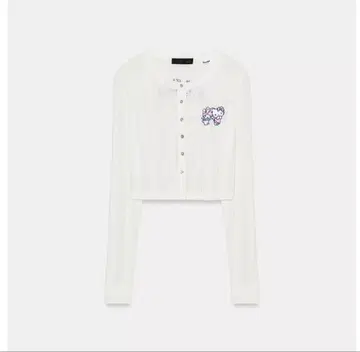 ZARA 헬로키티 마이멜로디 가디건 화이트