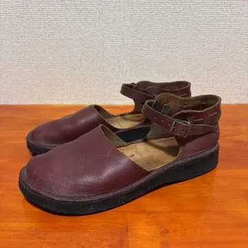 오로라 슈즈 뉴 차이니즈 6.5C 버건디