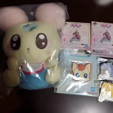 프리큐어 제일복권 C상 쉬폰 봉제 인형 세트