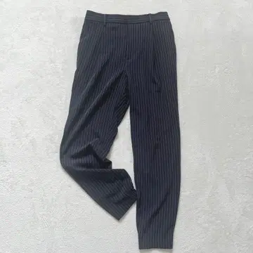 UNIQLO 드레이프 조거 팬츠 스트라이프 오피스 캐주얼 M