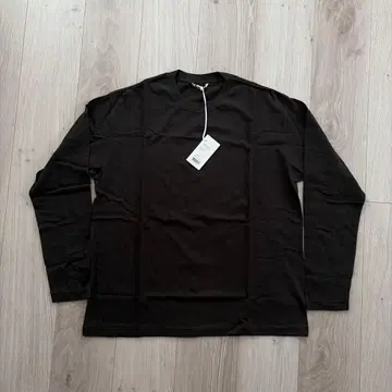 택 포함 오라리 BRUSHED ORGANIC COTTON L/S 3