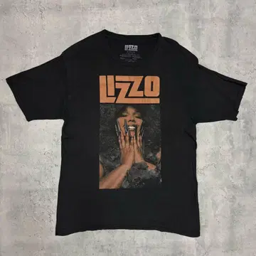 lizzo 티셔츠 밴드 티셔츠 블랙