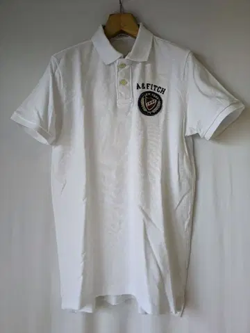Abercrombie & Fitch의 화이트 와펜 피케 셔츠