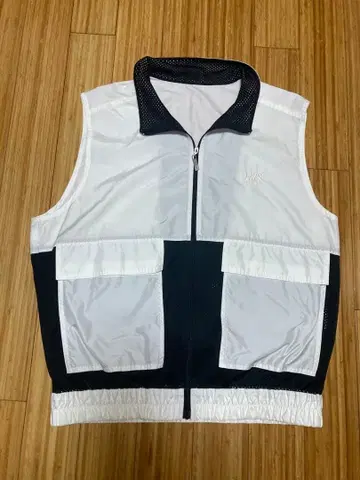 DAKS 나일론 베스트 화이트 네이비