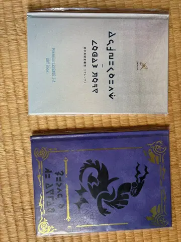 포켓몬 센터 특전 아트북 2권 세트