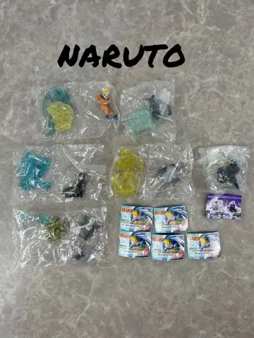 NARUTO [ 리얼 컬렉션 캡슐 토이 가챠 6개 세트 ]