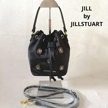 새상품 JILL by JILLSTUART 2WAY 복조리 숄더 비쥬 블랙
