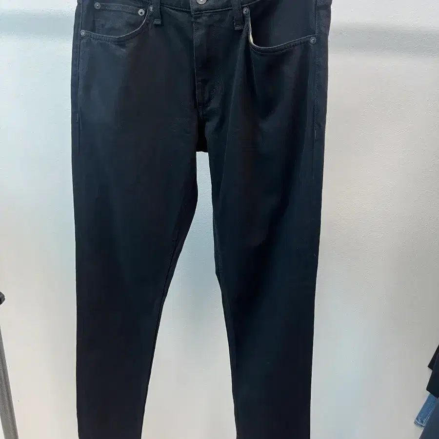 30) 랙앤본 24ss 스판 블랙진