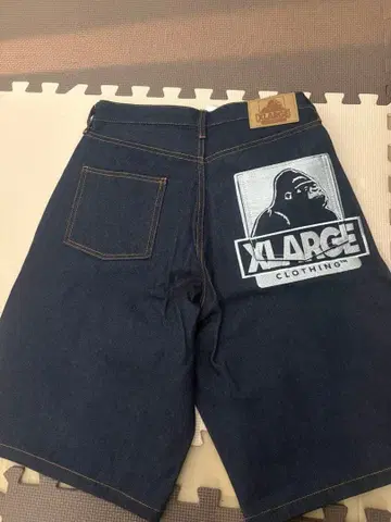 [새상품] XLARGE OG 데님 쇼트 팬츠 인디고 32