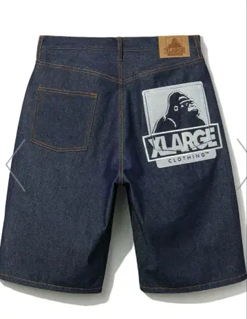 [새상품] XLARGE OG 데님 쇼트 팬츠 인디고 32