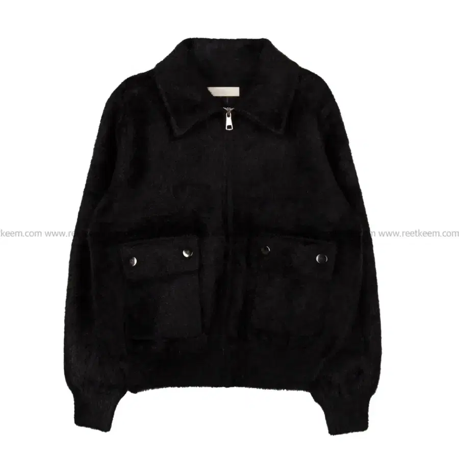 릿킴 FLAP POCKET FUR ZIP-UP 아우터 집업