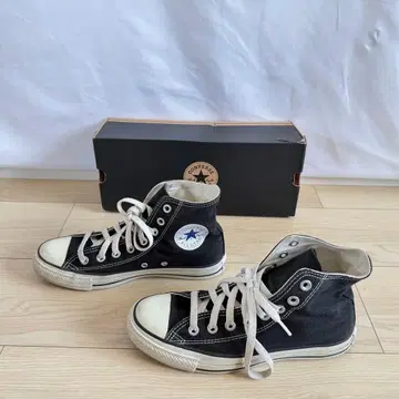 Converse 컨버스 올스타 하이컷 블랙 스니커즈