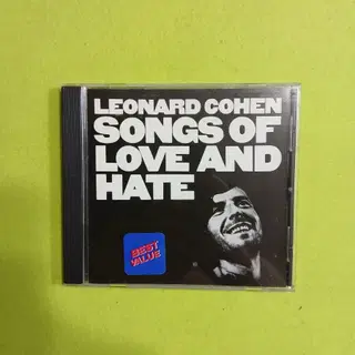 레너드 코헨 앨범 Songs of Love and Hate CD.