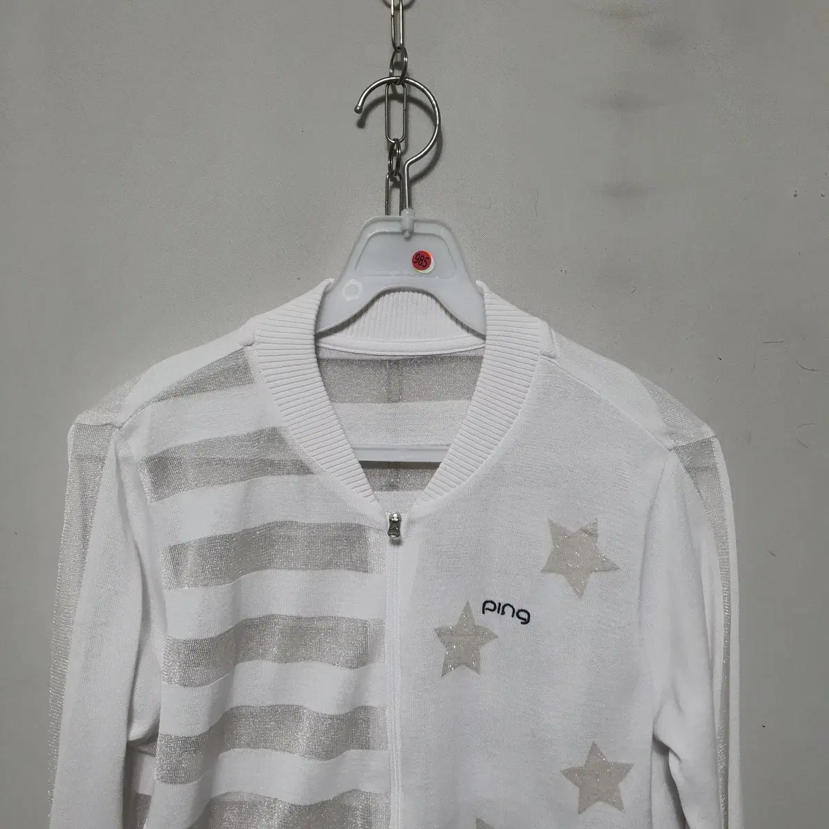 0985) 핑 여성 춘하 골프 니트가디건 100