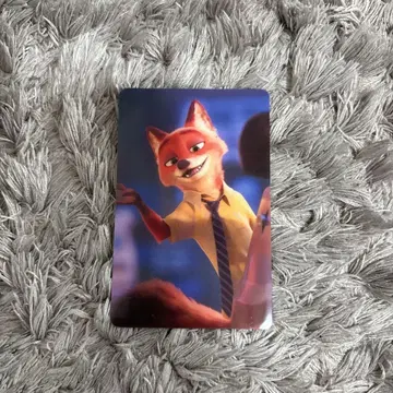 주토피아 닉 카드 Zootopia
