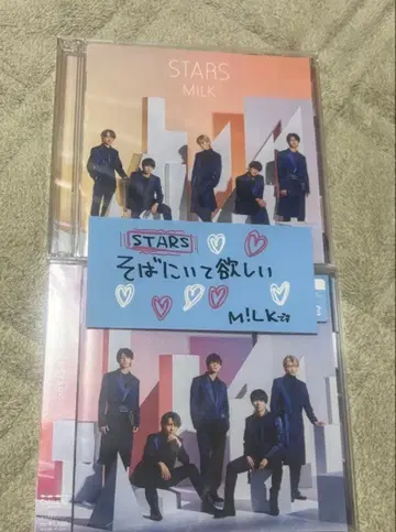 M!LK STARS 초회 한정판 B + 일반ver [ 덤 포함 ]