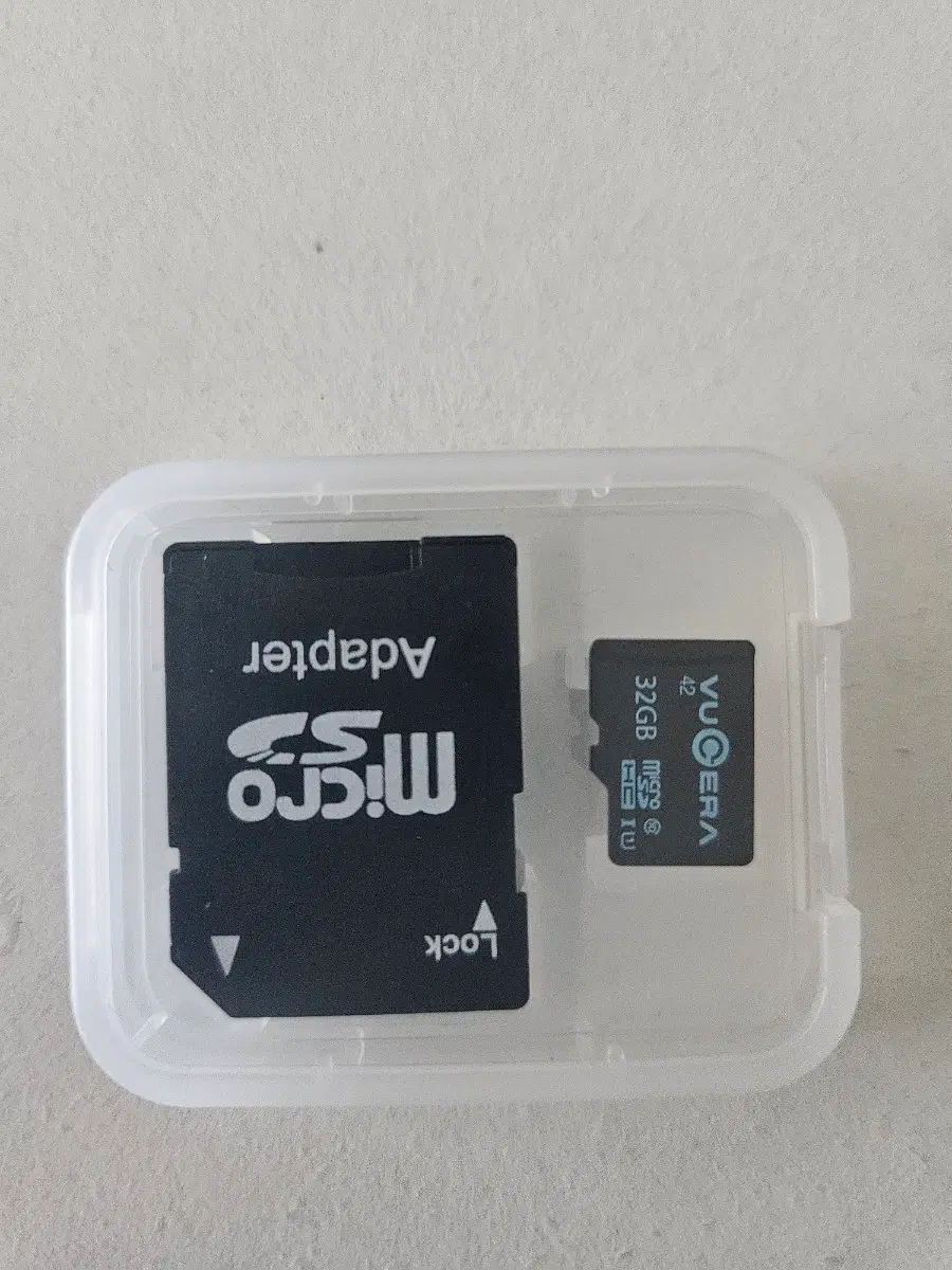 VUCELLA Micro SD 카드 32GB + 어댑터