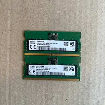 SK하이닉스 8GB DDR5-5600 2개 | 브랜드 중고거래 플랫폼, 번개장터
