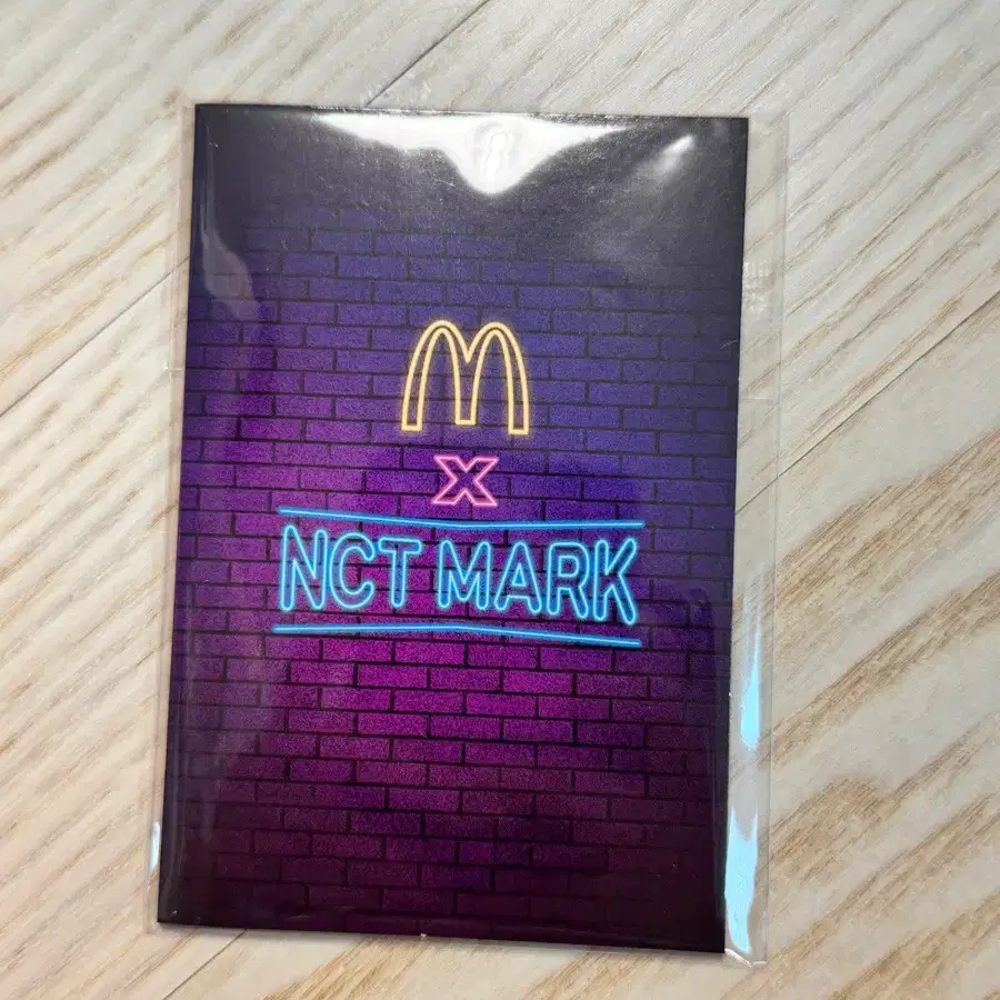 맥도날드 NCT 마크 콜라보 포토카드 세트
