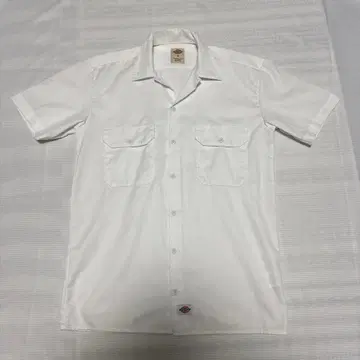 디키즈 Dickies 1574 워크 셔츠 반팔 화이트 S