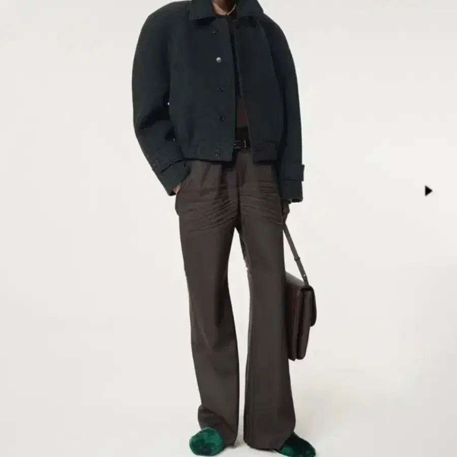렉토 레글런 울점퍼 차콜그레이 M