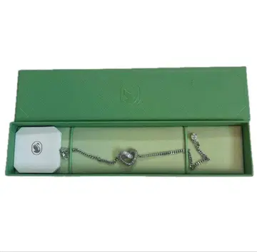 Swarovski matrix 하트 모티브 팔찌