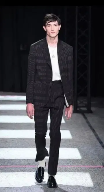 폴스미스 15AW BAUHAUS GEO PRINT TROUSERS